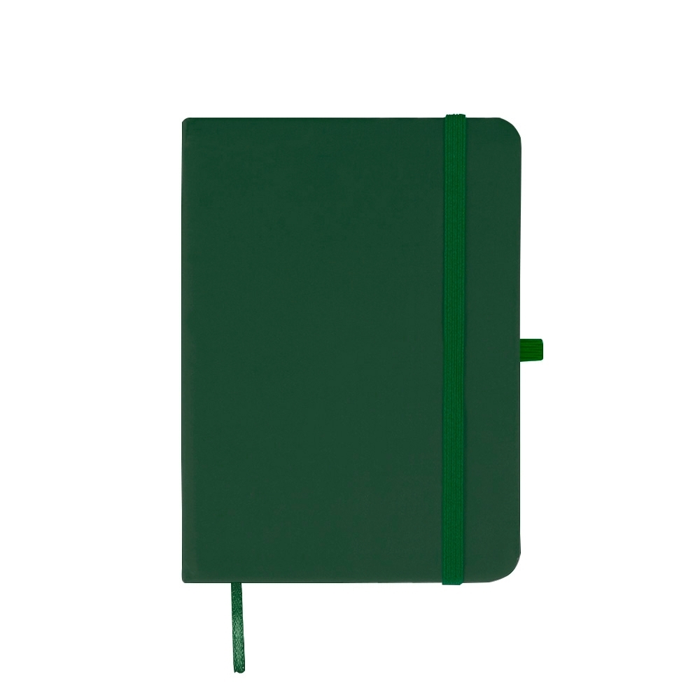 CADERNETA EMBORRACHADA SPX-12514N-VD NA COR VERDE