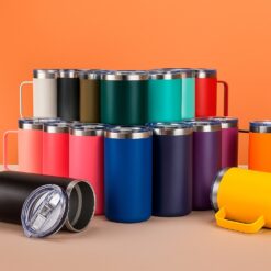 CANECA TÉRMICA 500ML SPX-E@19016-ROS NA COR ROSA