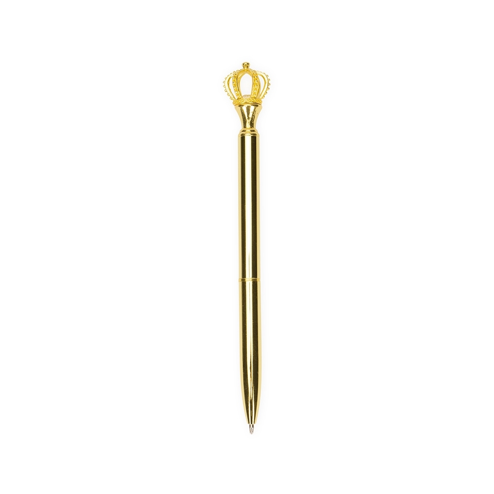 CANETA METAL COROA SPX-08174-DOU/DOU NA COR DOURADO