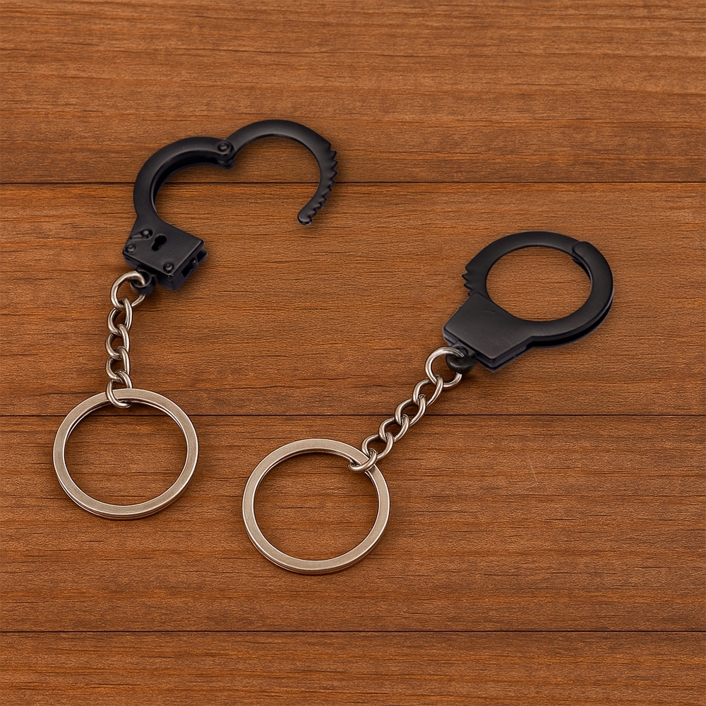 CHAVEIRO METAL ALGEMA SPX-08337-PRE NA COR PRETO