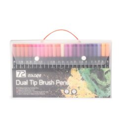 KIT CANETINHAS PONTA DUPLA 72 CORES  SPX-08332B-72-COL NA COR COLORIDO