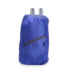 MOCHILA DOBRÁVEL POLIÉSTER 16L SPX-01333-AZU NA COR AZUL