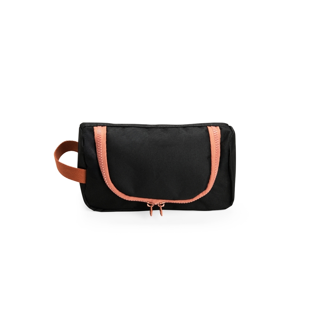 NÉCESSAIRE NYLON SPX-15286-PRE/MAR NA COR PRETO