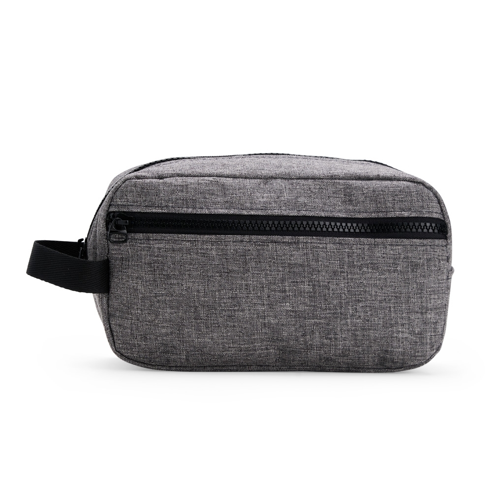 NÉCESSAIRE POLIÉSTER SPX-15254-CIN/PRE NA COR CINZA