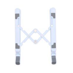 SUPORTE RETRÁTIL PARA NOTEBOOK MULTI ÂNGULOS SPX-14522B-BCO NA COR BRANCO