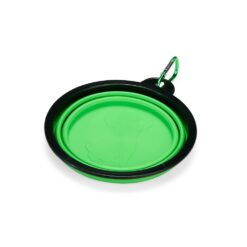 TIGELA PARA PET RETRÁTIL 350ML SPX-09124-VD NA COR VERDE