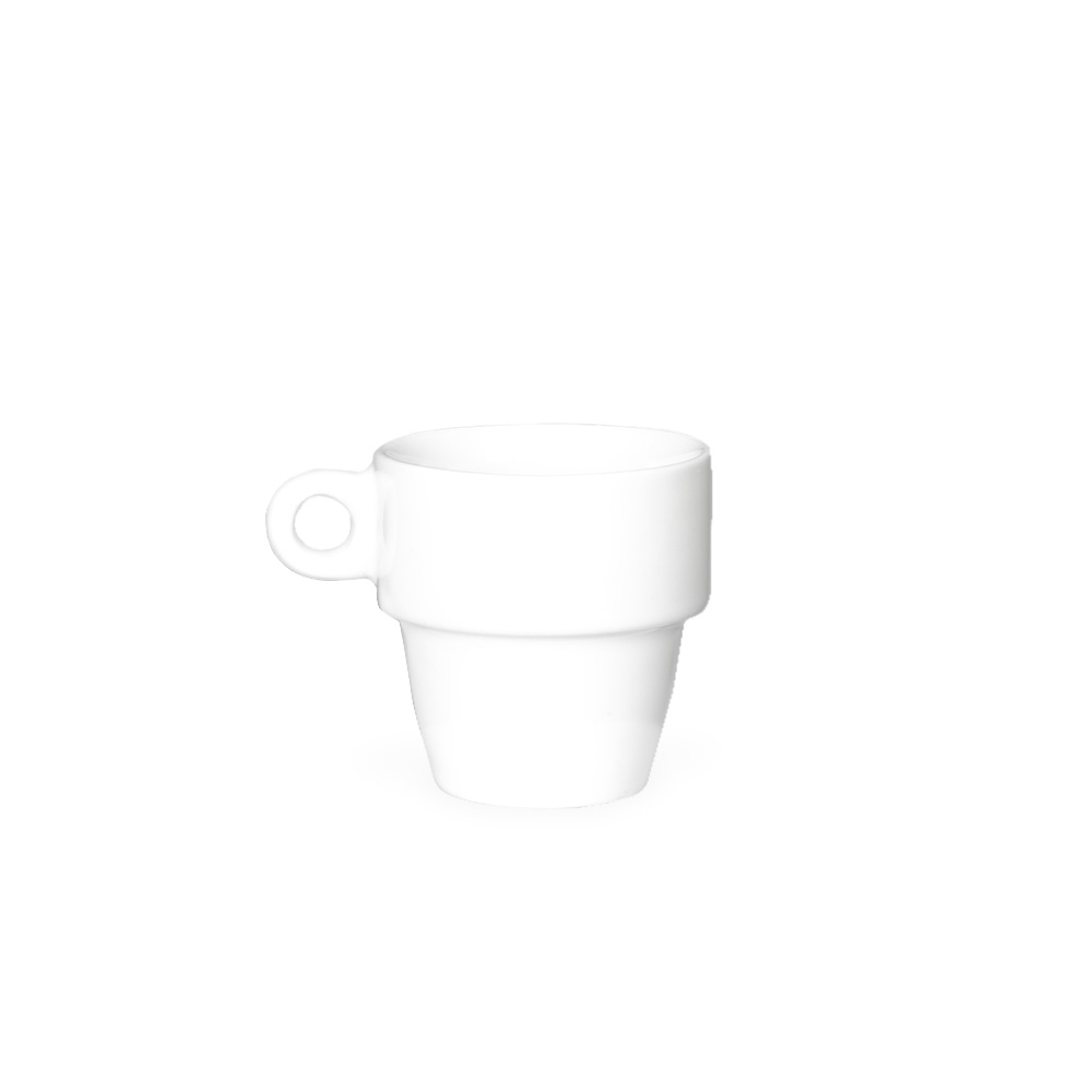 XÍCARA CERÂMICA 90ML SPX-15270-BCO NA COR BRANCO