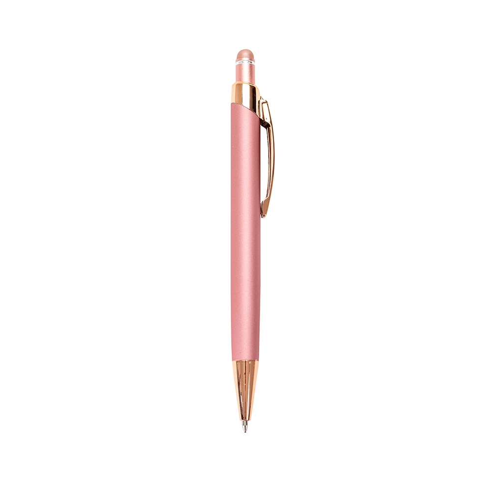 CANETA METAL TOUCH SPX-06076T-ROE/COB NA COR ROSA