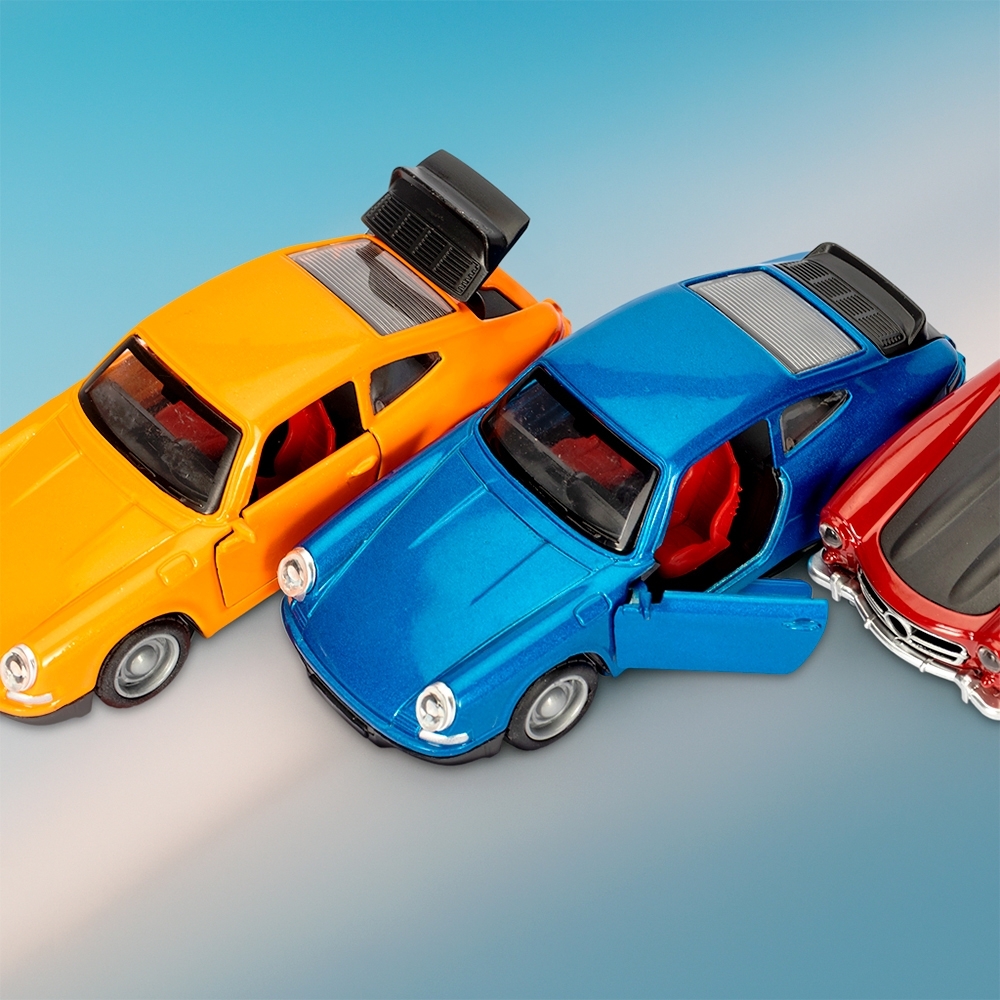 CARRO MINIATURA SPX-P$BRINQ70-MIS NA COR AZUL