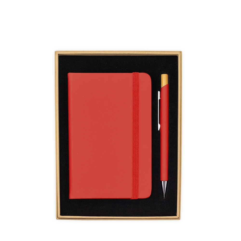 KIT EXECUTIVO 2 PEÇAS SPX-19029-VM/VM NA COR VERMELHO