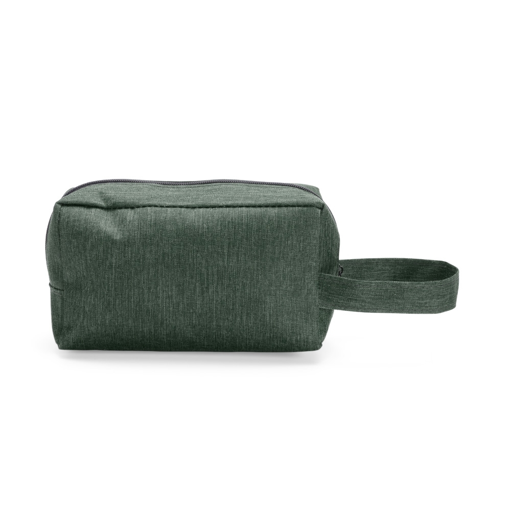 NÉCESSAIRE POLIÉSTER PVC MESCLA SPX-15333-VD NA COR VERDE