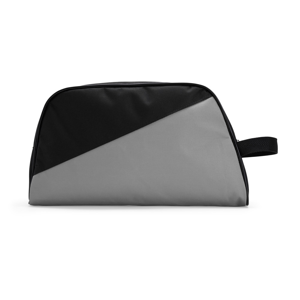 PORTA-TÊNIS POLIÉSTER SPX-15327-CIN/PRE NA COR CINZA