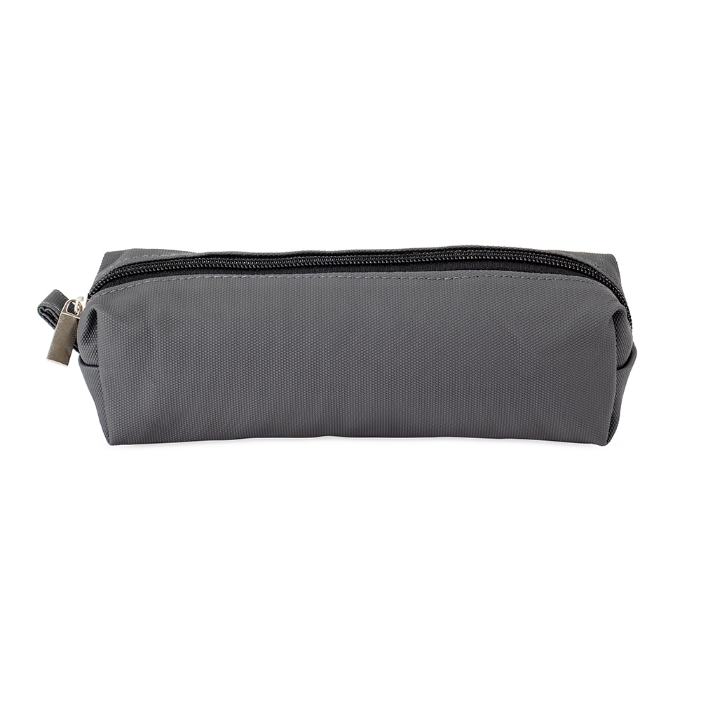 ESTOJO COURO SINTÉTICO SPX-09064-CIN/PRE NA COR CINZA