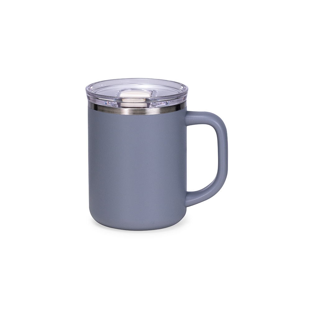 CANECA PAREDE DUPLA 450ML SPX-09198-CIN NA COR CINZA