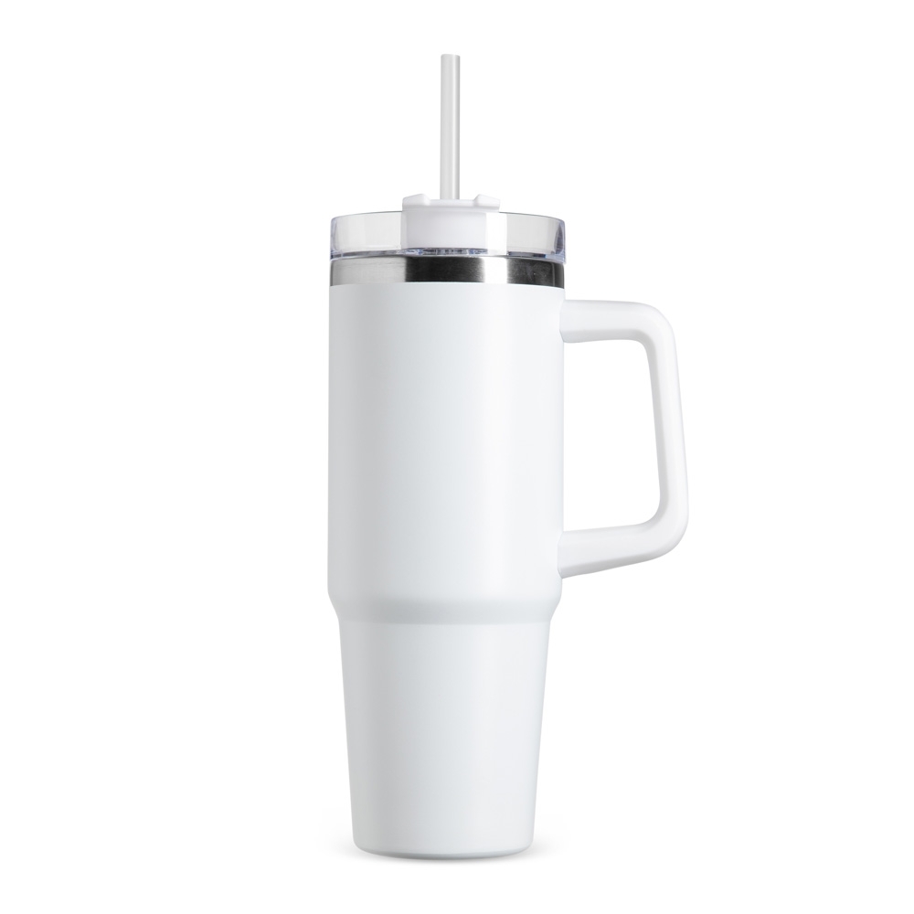 CANECA TÉRMICA 900ML SPX-09195-BCO NA COR BRANCO