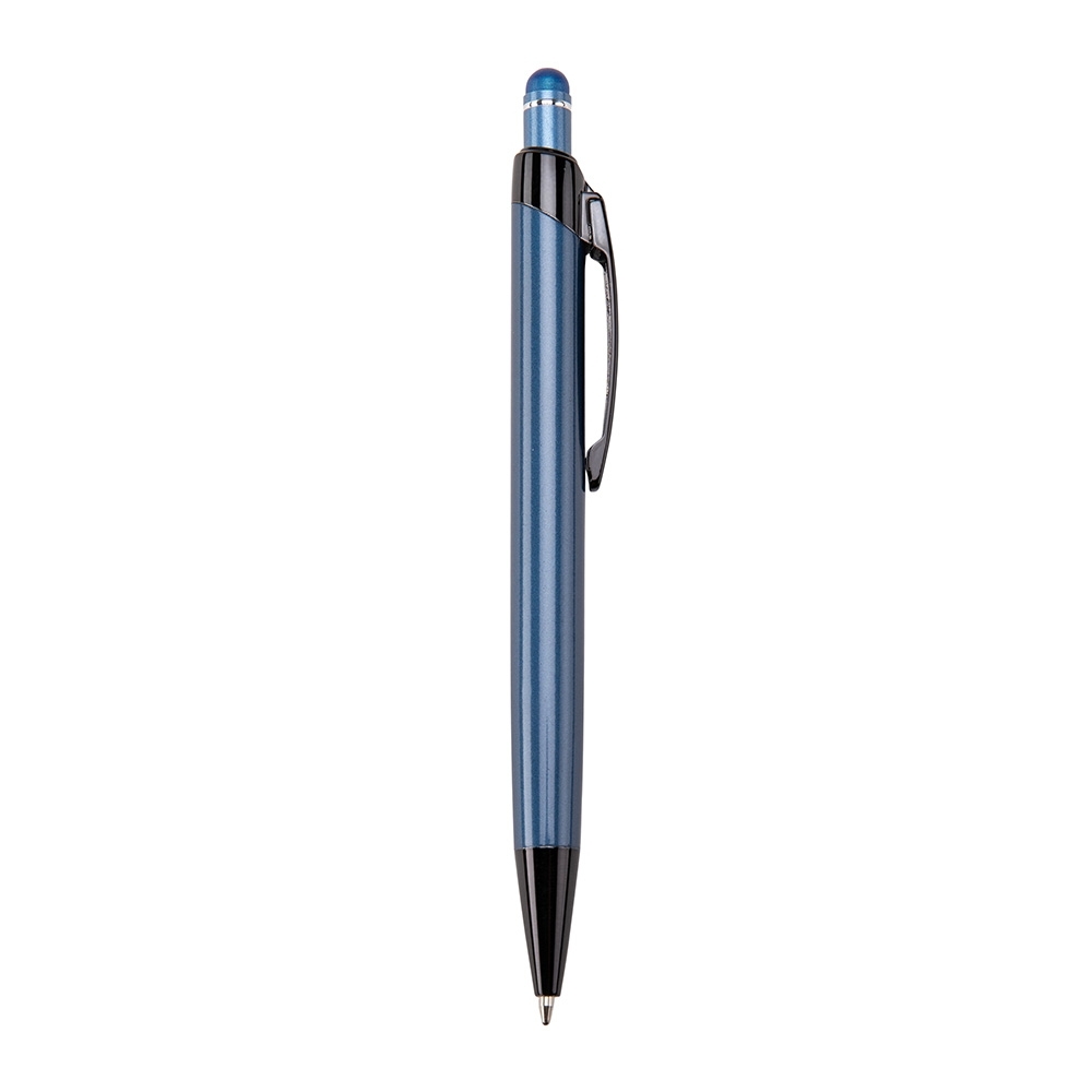 CANETA METAL TOUCH SPX-06076TD-AZU/PRE NA COR AZUL