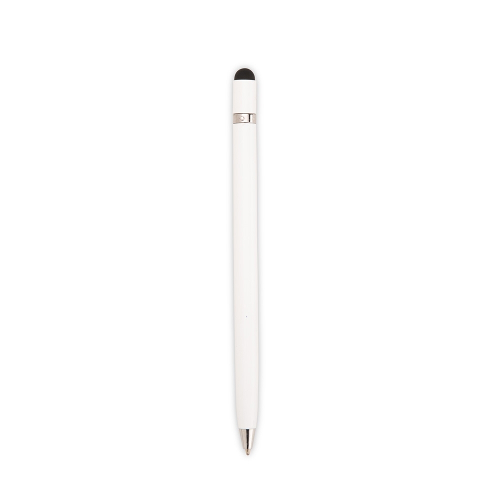 CANETA METAL TOUCH SPX-09118-BCO NA COR BRANCO