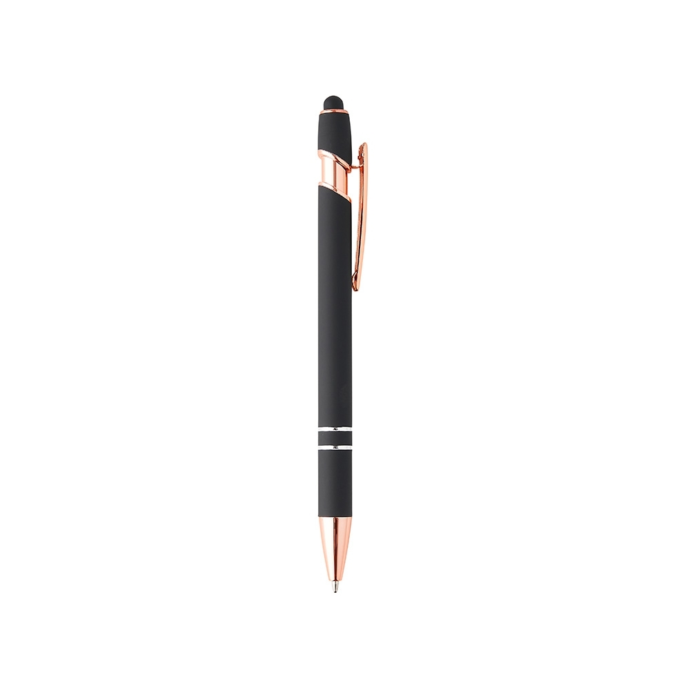 CANETA METAL TOUCH SPX-05011-PRE/COB NA COR PRETO