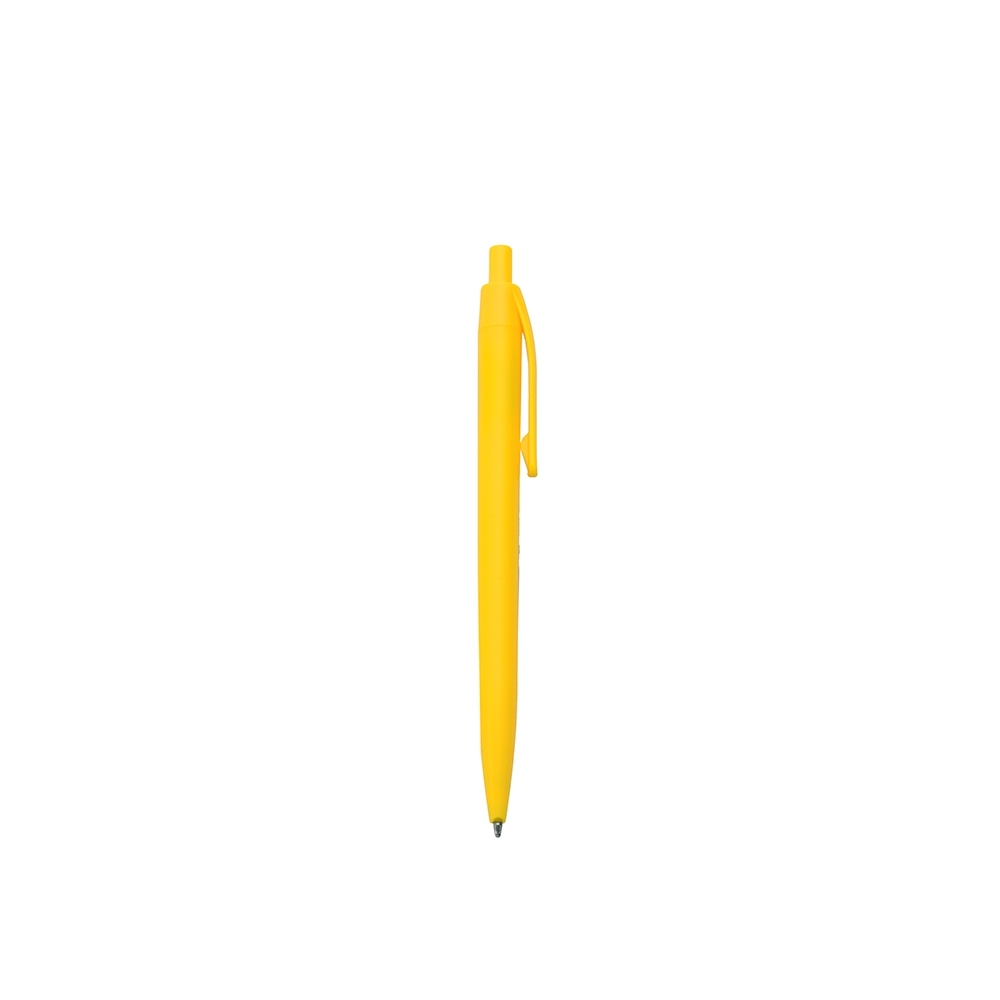 CANETA PLÁSTICA SPX-09114-AMA NA COR AMARELO