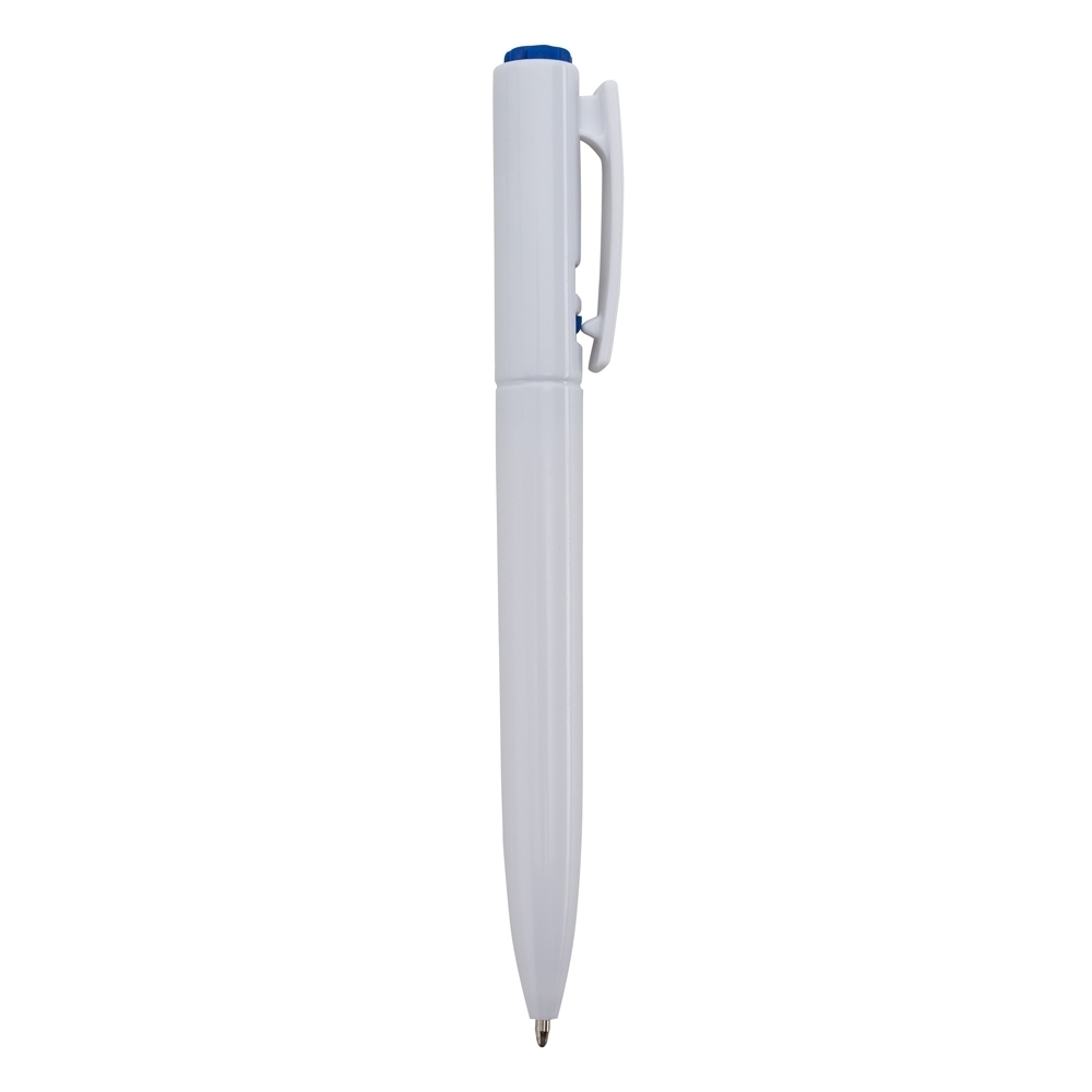 CANETA PLÁSTICA SPX-01091C*CP*-BCO/AZU NA COR BRANCO