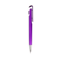 CANETA PLÁSTICA COM SUPORTE PARA CELULAR SPX-12412-ROX/PRA NA COR ROXO