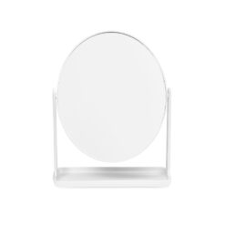 ESPELHO DE MESA PLÁSTICO SPX-19092-BCO NA COR BRANCO