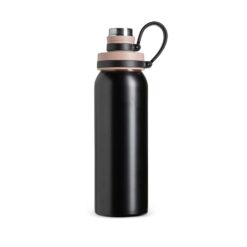 GARRAFA INOX 800ML SPX-19062-PRE/BEG NA COR PRETO