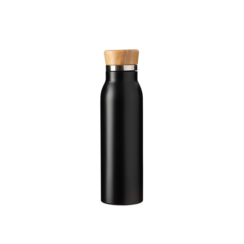 GARRAFA TÉRMICA 600ML SPX-19072-PRE NA COR PRETO