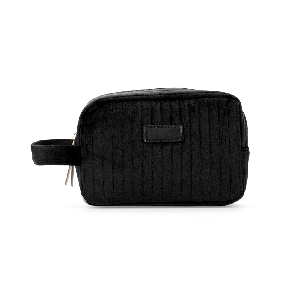 NÉCESSAIRE POLIÉSTER SPX-19155-PRE NA COR PRETO