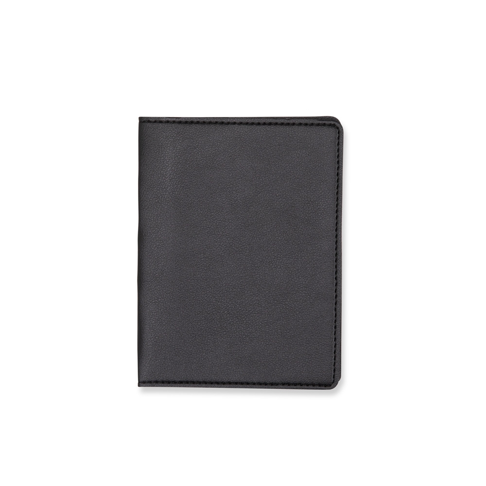 PORTA-DOCUMENTO PU SPX-19141-PRE NA COR PRETO
