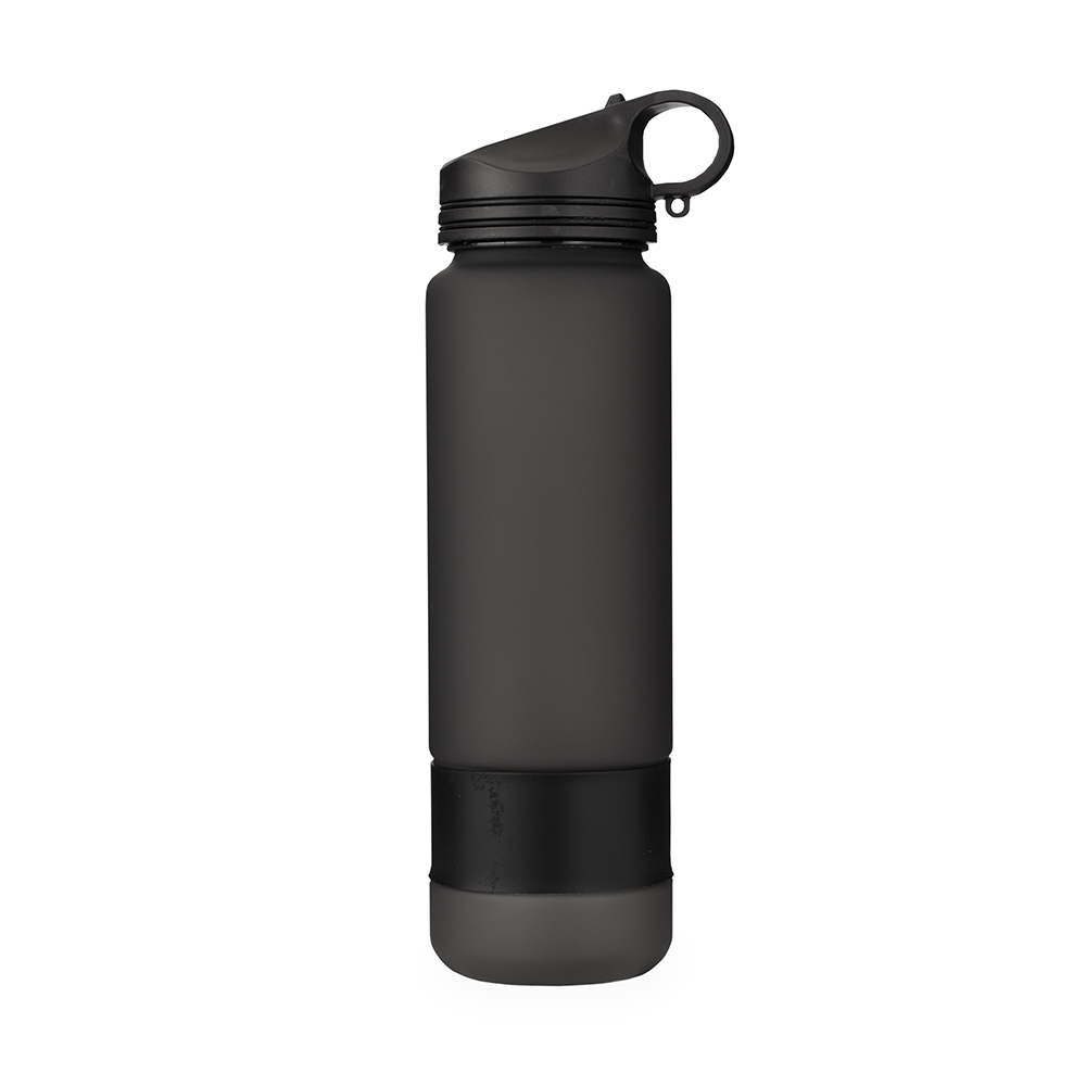 SQUEEZE PLÁSTICO 900ML SPX-02426A-PRE NA COR PRETO